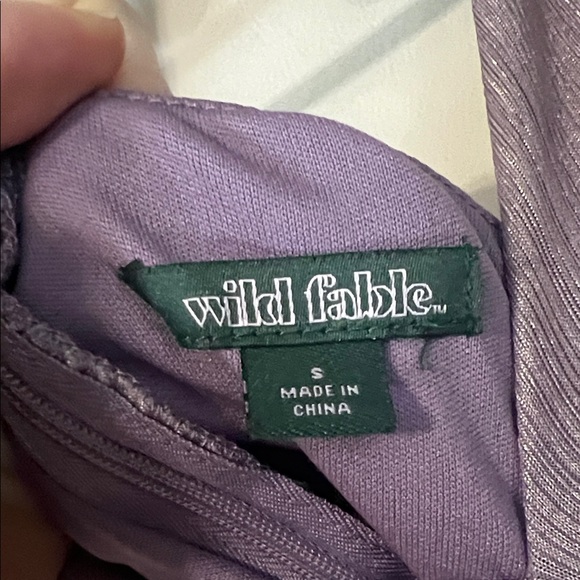 Wild Fable Shimmering Lavender Mini Dress - Picture 2 of 6
